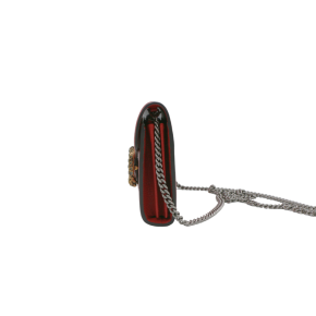 Gucci Red Calfskin Mini Dionysus Wallet on Chain 6