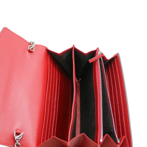 Gucci Red Calfskin Mini Dionysus Wallet on Chain 12