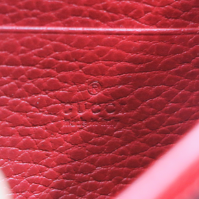 Gucci Red Calfskin Mini Dionysus Wallet on Chain 3