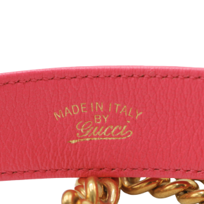 Gucci Small Pink Leather Aphrodite Shoulder Bag 18