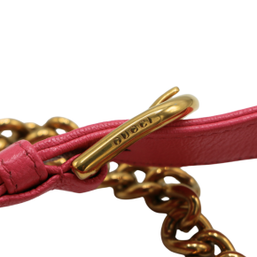 Gucci Small Pink Leather Aphrodite Shoulder Bag 19