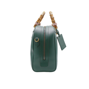 Gucci Medium Green Grained Calfskin Diana Bag 3