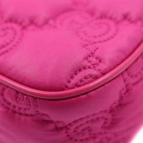 Gucci Small Pink Leather  GG Matelassé Bag 6