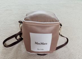 MaxMara Navy Blue The Cube Padded Midi Coat 8