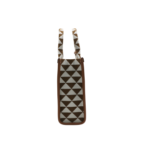 Prada Small Jacquard Triangolo Symbole Tote 4