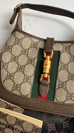 Balenciaga/Gucci Limited Edition Jackie 1961 Mini Bag 13