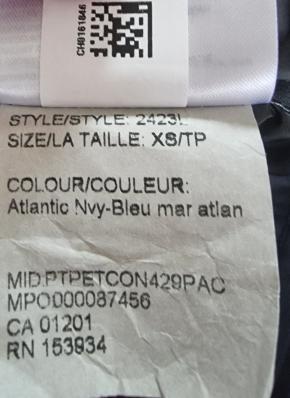 Canada Goose Navy Minden Jacket 10