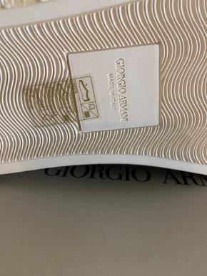 Armani Chevron Jaquard Slip Ons 9