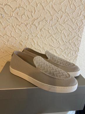 Armani Chevron Jaquard Slip Ons 2