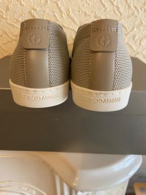 Armani Chevron Jaquard Slip Ons 4