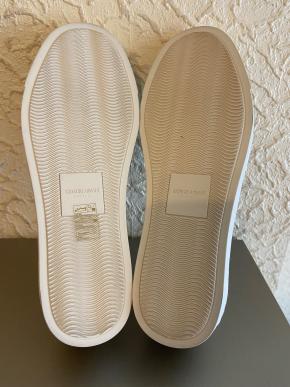 Armani Chevron Jaquard Slip Ons 5