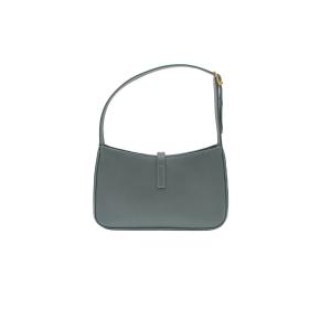 Saint Laurent Grey Calfskin Le 5 A 7 Hobo 3
