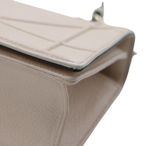 Dior Beige Grained Calfskin Small Diorama Flap Bag 10