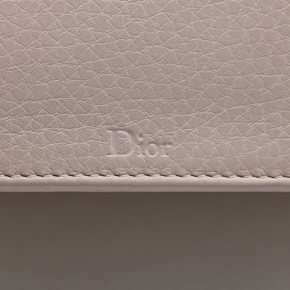 Dior Beige Grained Calfskin Small Diorama Flap Bag 11