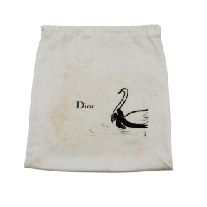 Dior Beige Grained Calfskin Small Diorama Flap Bag 8