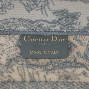Christian Dior Grey Toile de Jouy Canvas Medium Book Tote 5
