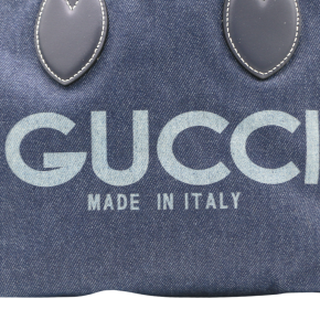 Gucci Small Blue Totissima Reversible Tote 15