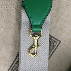 Gucci Green Leather Matelasse Bag 10