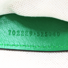 Gucci Green Leather Matelasse Bag 12