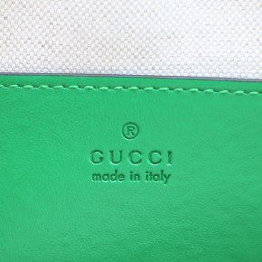 Gucci Green Leather Matelasse Bag 6