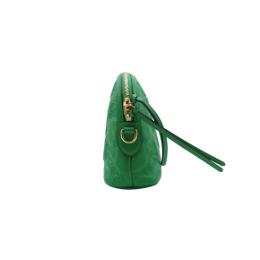 Gucci Green Leather Matelasse Bag 4