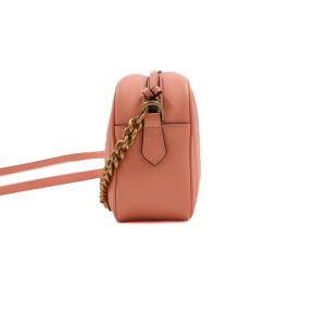 Gucci Small Peach GG Marmont Shoulder Bag 4