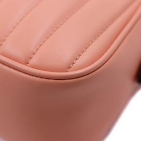 Gucci Small Peach GG Marmont Shoulder Bag 10