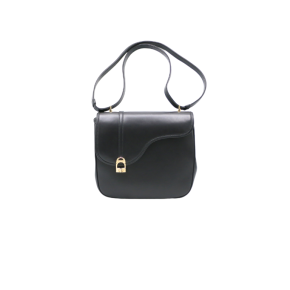 Gucci Medium Black Leather Equestrian Crossbody 2