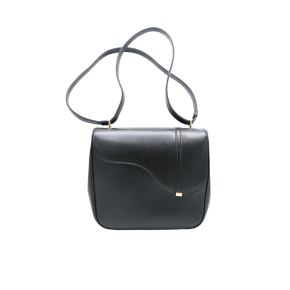 Gucci Medium Black Leather Equestrian Crossbody 3