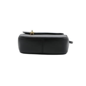 Gucci Medium Black Leather Equestrian Crossbody 5