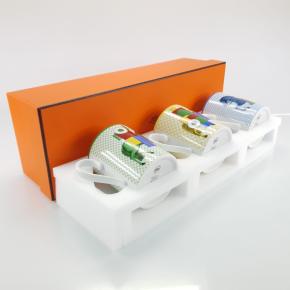 Hermes 3 Cavalier En Formes Mugs New In Box 5