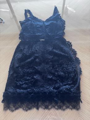 Lanvin Vintage Black Lace Cocktail Dress 2