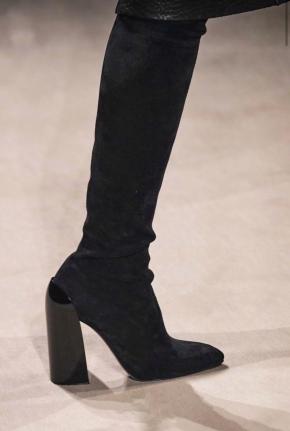 Hermès Black Suede Overknee Sock Boots 2