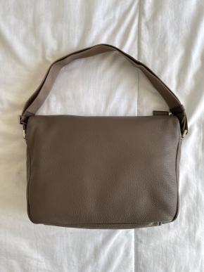 Prada Bambu Saffiano Leather Shoulder Bag -- Current Season 4