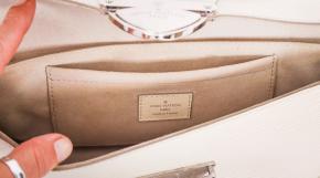 Louis Vuitton Cream Montaigne leather Eli Pochette 18