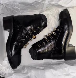 Chanel Metier D'Arts Combat Boots 4