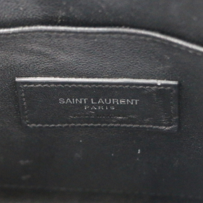 Saint Laurent Small Black Croc Embossed Sac De Jour Bag 18