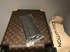 Louis Vuitton Coated Canvas/Leather Horizon 50 Cabin Trolley Luggage. 3