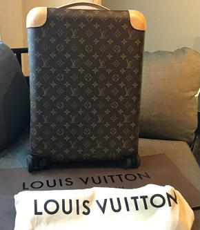 Louis Vuitton Coated Canvas/Leather Horizon 50 Cabin Trolley Luggage. 15