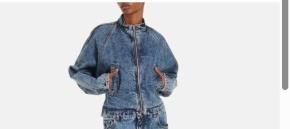 Alaïa Round Racing Denim Jacket 7
