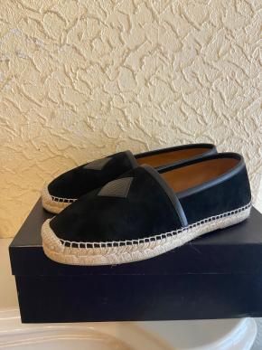 Ralph Lauren Purple Label Suede/Leather Bosworth Espadrilles 3