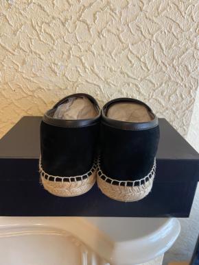 Ralph Lauren Purple Label Suede/Leather Bosworth Espadrilles 4