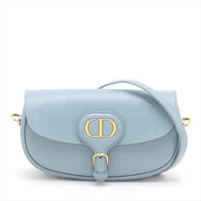 Dior Light Blue Leather Bobby East-West Shoulder Bag 2