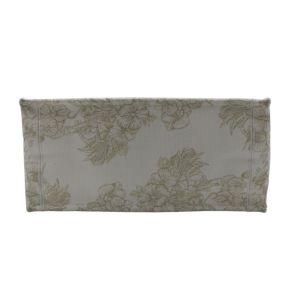 Dior Medium Gold Canvas Embroidered Rêve d'Infini Book Tote 4