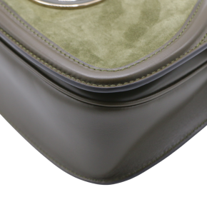 Gucci Medium Green Blondie Medium Top Handle Bag 9