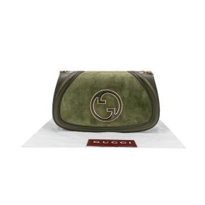Gucci Medium Green Blondie Medium Top Handle Bag 2