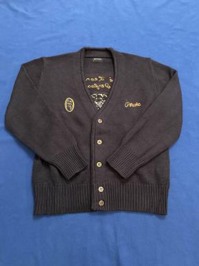 Porsche x ALD Aime Leon Doré Navy Cardigan 2