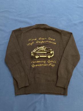 Porsche x ALD Aime Leon Doré Navy Cardigan 3