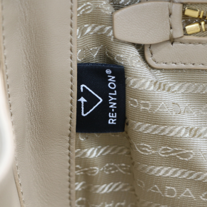 Prada Medium Beige/Blue Re-Edition 1978 Bag 15