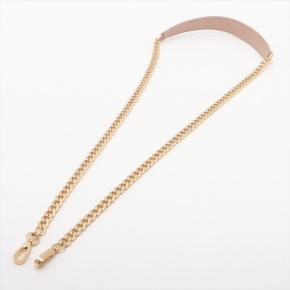 Prada Beige Saffiano Wallet On Chain 9